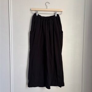 Dries Van Noten Black Maxi Skirt